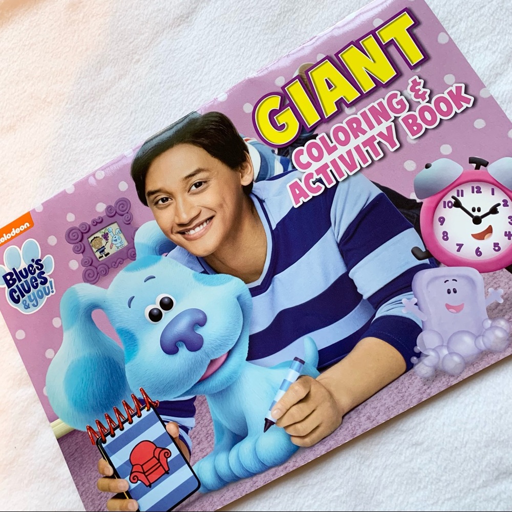 NWT Blues Clues & You Giant 16 x 10.5 Inches Bendon Coloring & Activity Book - Picture 6 of 7